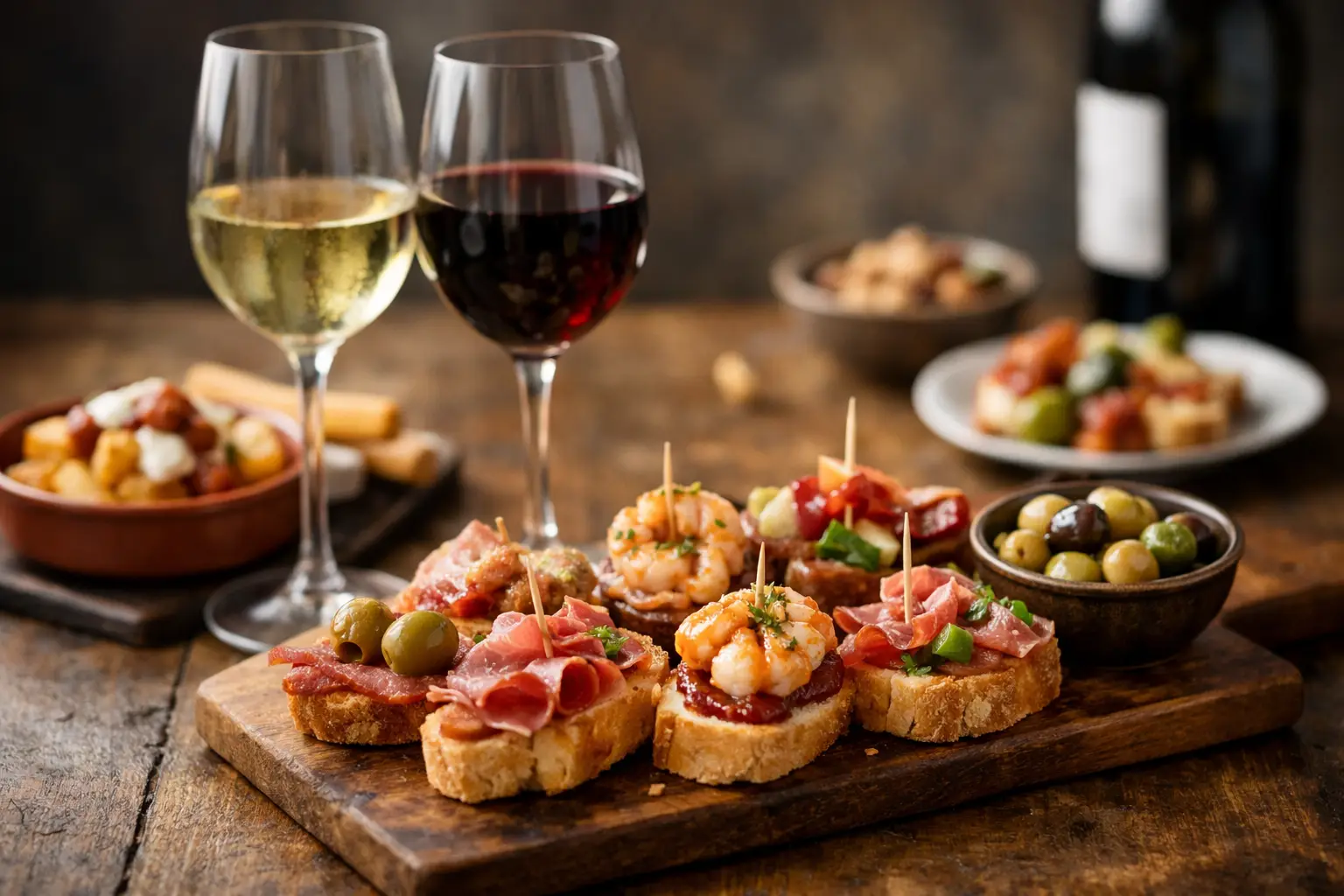 Bor és tapas párosítás, ami működik
