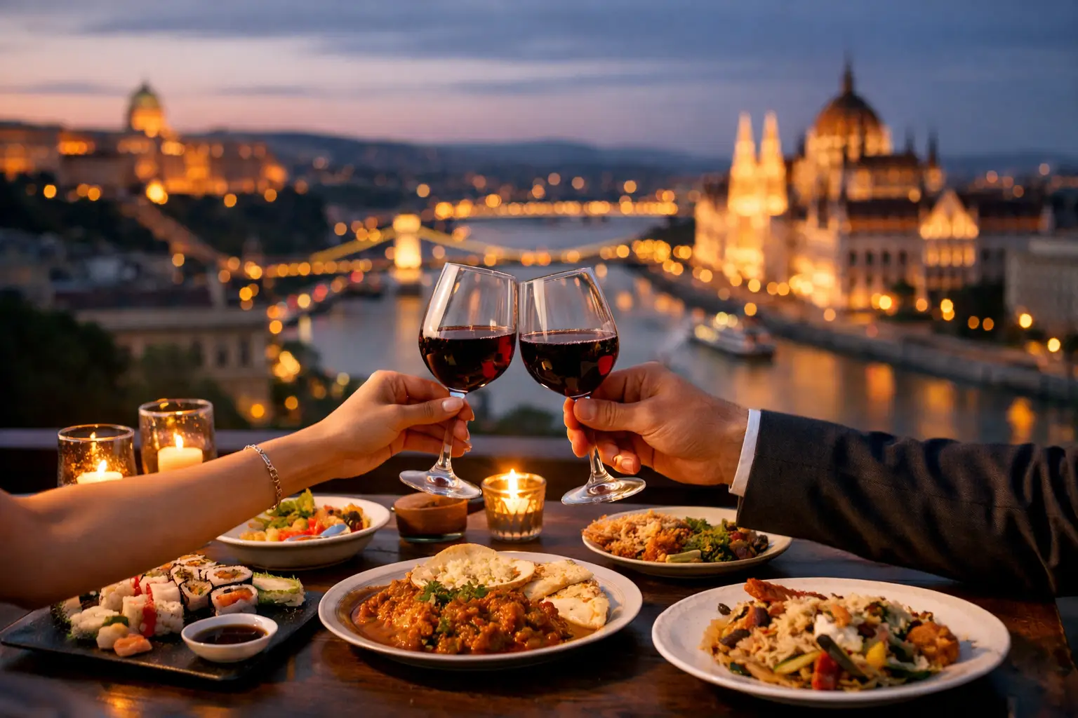 Világkonyha vacsora pároknak Budapest tippek