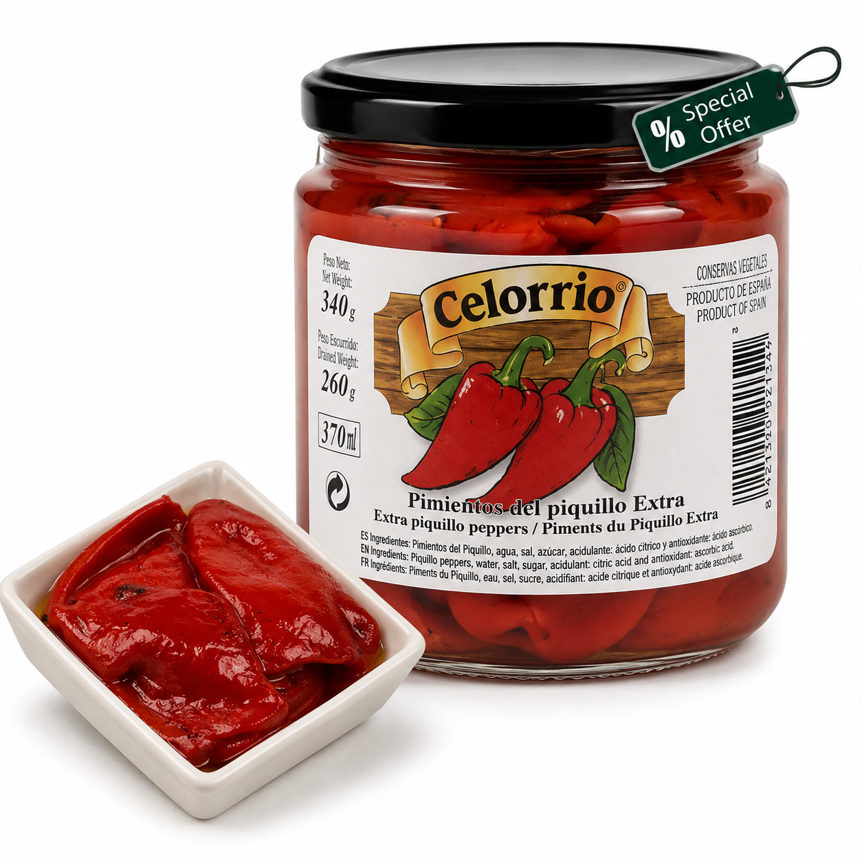Celorrio Piquillo paprika – 340 g
