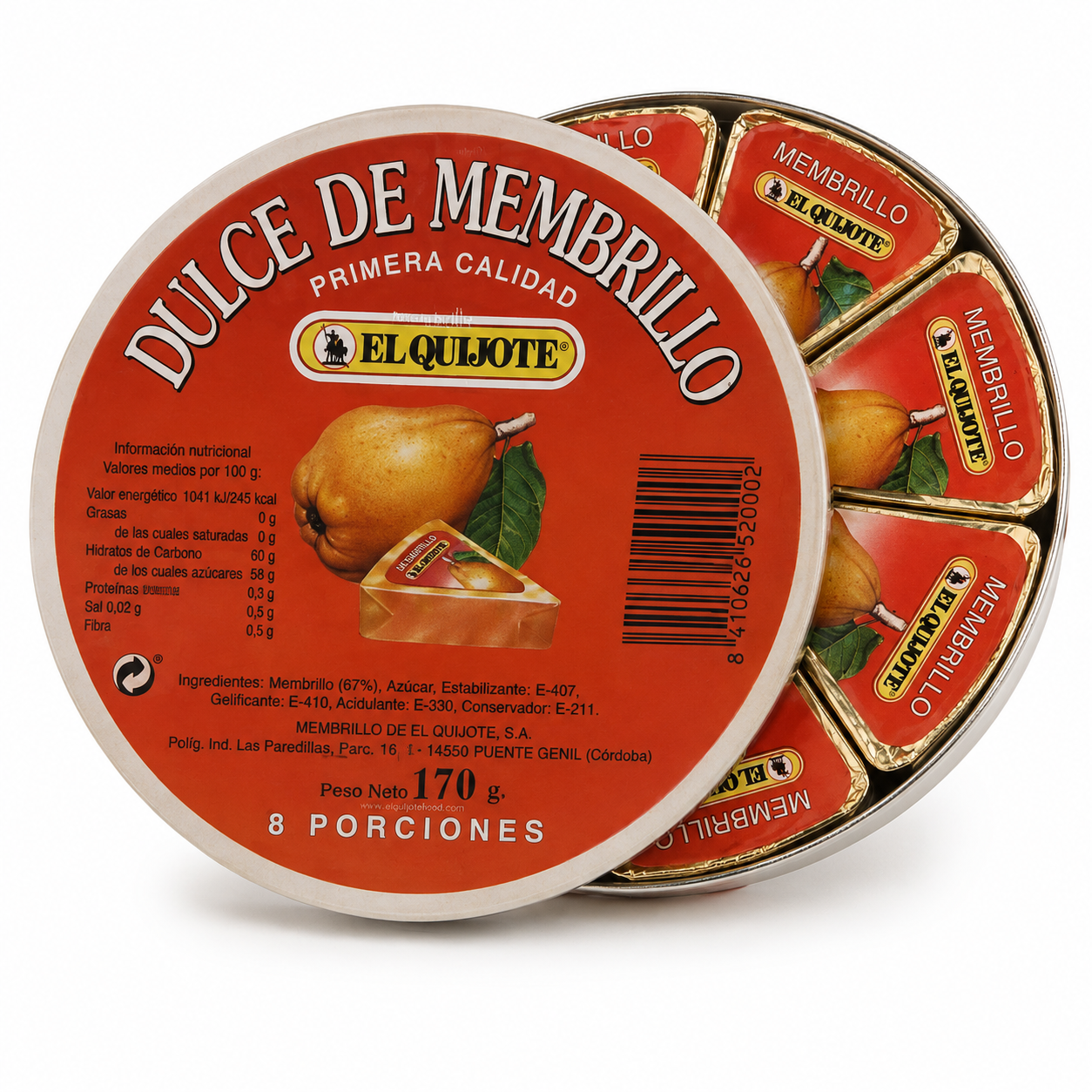 El Quijote Dulce de Membrillo – birsalmasajt, 170 g