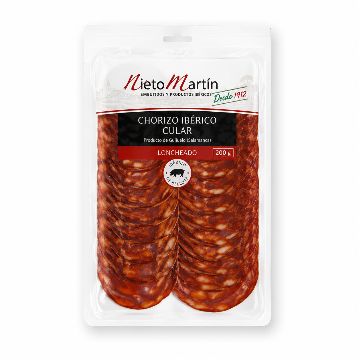 Nieto Martín Cular Ibérico Chorizo – szeletelve, 200 g