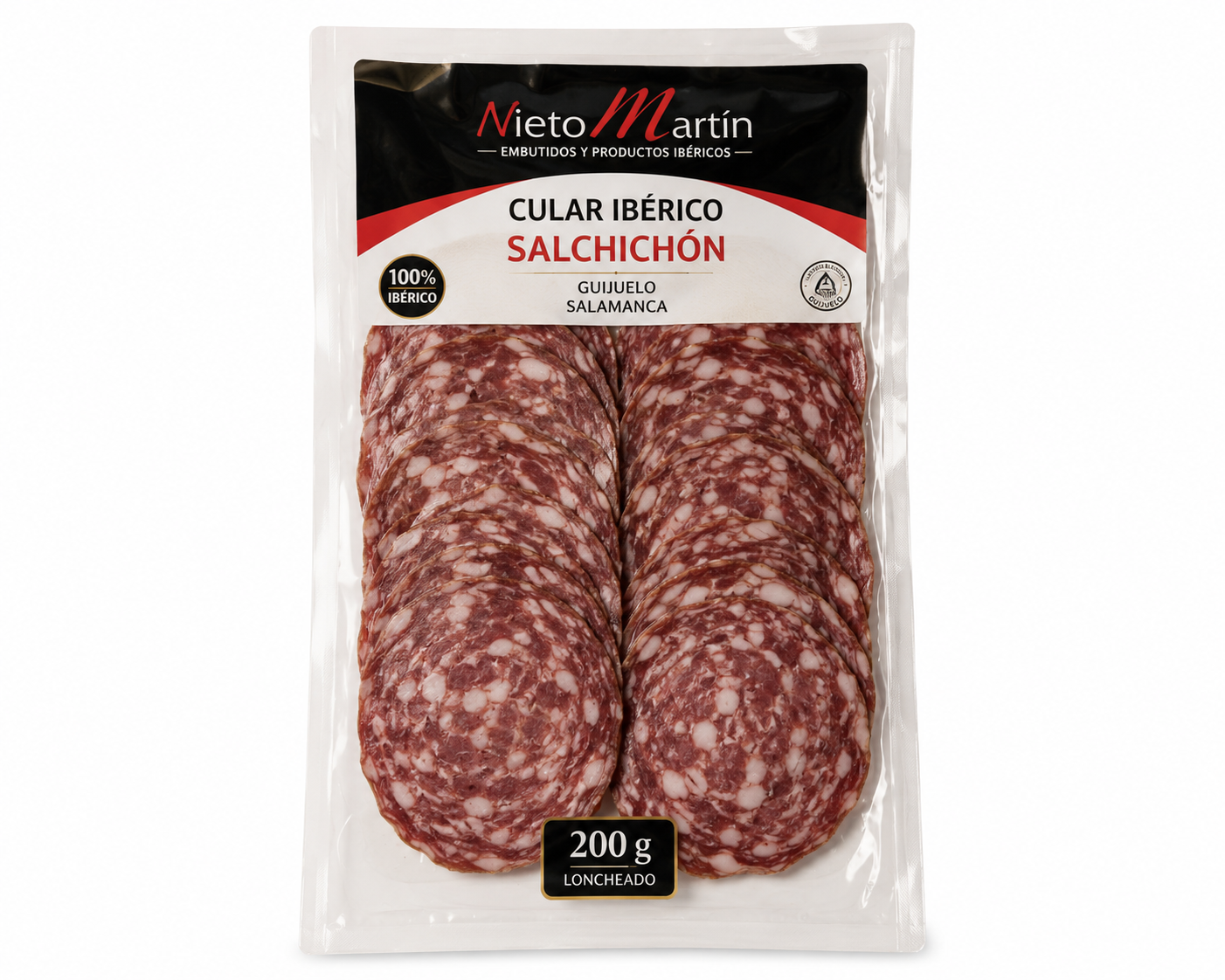 Nieto Martín Cular Ibérico Salchichón – szeletelve, 200 g