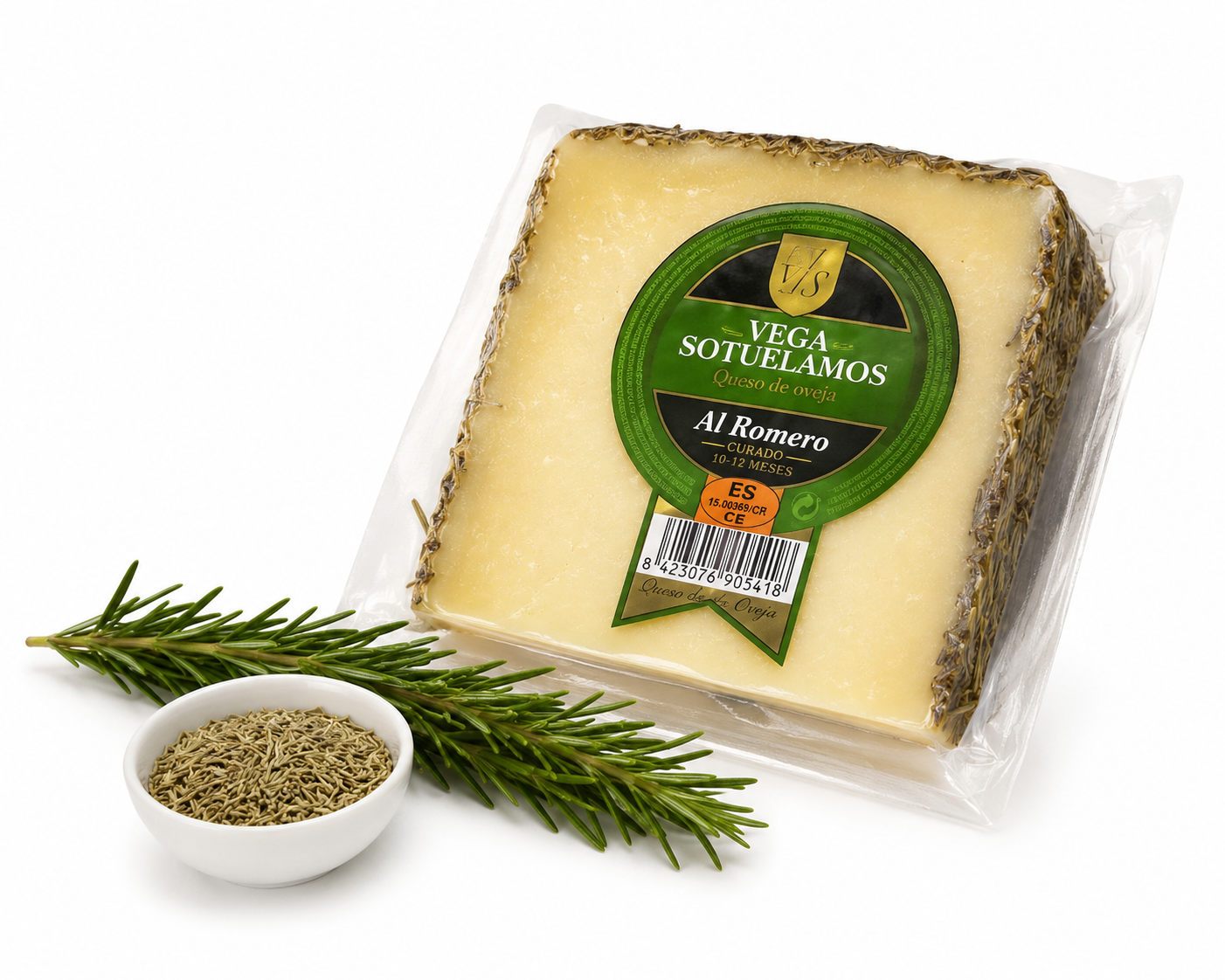 Vega Mancha-Sotuelamos rozmaringos érlelt juhsajt – 220 g
